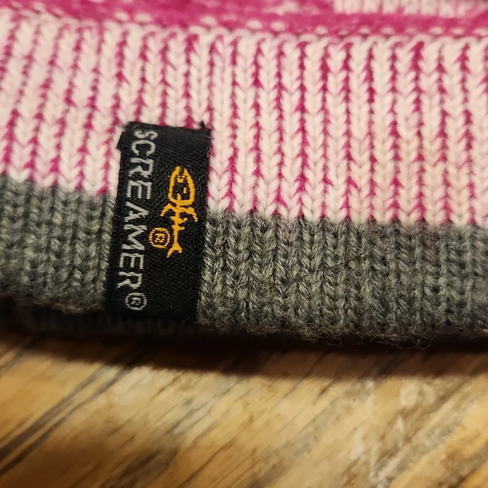 Screamer Pink Stocking Cap